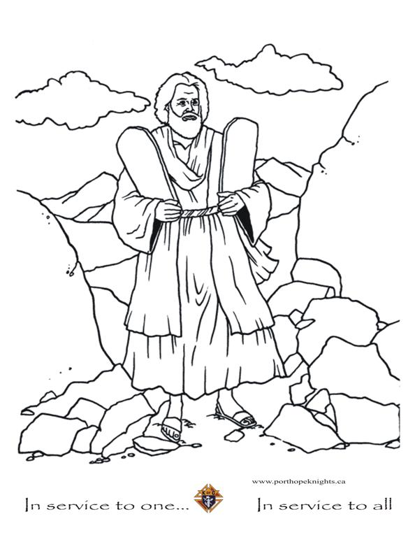 Moses and the 10 Commandments